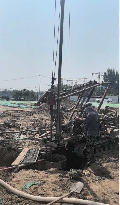 郑州金水区工地打井